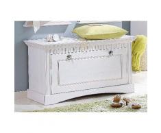 Schuhtruhe, Home affaire, »Rustic«, weiß, weiß