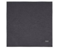 Alexander Herrmann Stoffserviette, 2-teilig, 100% Baumwolle, grau, Unisex, anthrazit