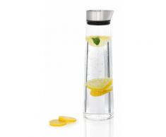 Blomus Wasserkaraffe, Edelstahl matt, 1,5 Liter, »ACQUA«, transparent, Unisex, transparent
