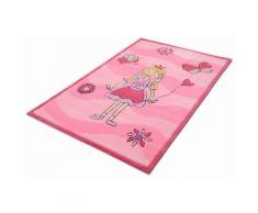Kinder-Teppich, Theko, »Mali 3035«, handgetuftet, rosa, rose