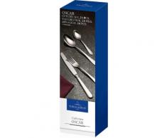 Villeroy & Boch Besteck-Set, Edelstahl 18/10, »Oscar«, silberfarben, Unisex, silberfarben
