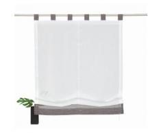 Raffrollo, Home affaire collection, »Gander«, mit Schlaufen, grau, grau
