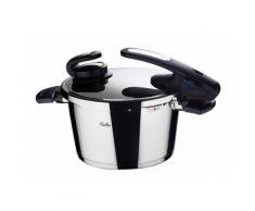 Fissler Schnellkochtopf, incl. Einsatzgarnitur, »vitavit edition digital«, silberfarben, Unisex, silberfarben