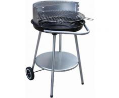 EL FUEGO Holzkohlegrill, »Chandler«, silberfarben, Unisex, silberfarben