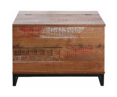 Home affaire Truhentisch »Santo«, Breite 75 cm., braun, braun/bunt gewischt