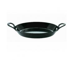 RÖSLE Servierpfanne, emailliert, schwarz, Unisex, schwarz