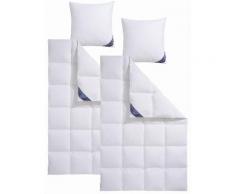Set: Daunenbettdecken + Kopfkissen, Excellent »Luxus«, Extrawarm, 80% Daunen, 20% Federn, Extrawarm