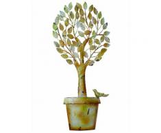 Wand-Deko Baum, grün, Unisex, grün