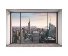 Fototapete, Komar, »Penthouse«, 368/254 cm, grau, grau