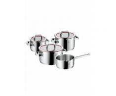 Kochtopf-Set, 4tlg., WMF, »FUNCTION«, silberfarben, Unisex, silberfarben