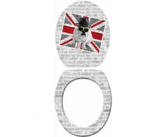 Wenko WC-Sitz »Union Jack«, mit Absenkautomatik, bunt, Mehrfarbig
