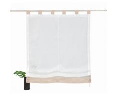 Raffrollo, Home affaire collection, »Gander«, mit Schlaufen, natur, sand