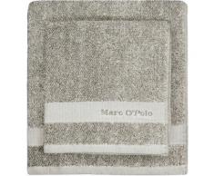 Handtücher, Marc O'Polo Home, »Melange«, mit Logostickerei, natur, beige