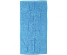 Handtücher, Cawö, »Lifestyle Uni«, aus 100% Baumwolle, blau, malibu