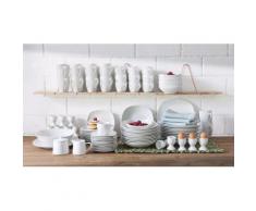 CreaTable Kombiservice, Porzellan, 100 Teile, »Square«, weiß, Unisex, weiß