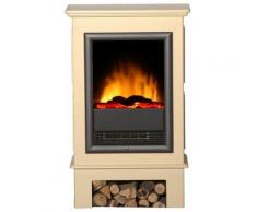 Elektrokamin, "TOPAS", albero, in zwei Farbstellungen lieferbar, natur, beige