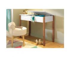 Home affaire Schminktisch »Chic«, Breite 100 cm, natur, ahornfarben/weiß
