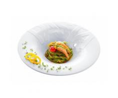 Pastateller, CreaTable (4 Stck.), weiß, Unisex