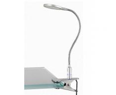 LED-Klemmleuchte, Paul Neuhaus, silberfarben, Unisex