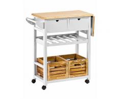heine home Küchenwagen, weiß, Unisex, weiß