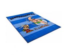 Kinder-Teppich, Asterix, »Die lustigen Gallier«, blau, blau