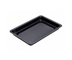 Dr. Oetker Back- und Pizzablech Emaille Kreativ, 42 x 29 cm, schwarz, Unisex