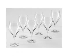 Alexander Herrmann Wassergläser, Kristallglas, 6 Stück, 385 ml, Made in Germany, »CLASSIC Linie«, transparent, Unisex, transparent