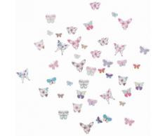 EUROGRAPHICS Deko-Sticker »Butterflies«, rosa, rosa