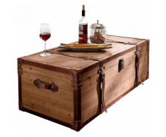 Home affaire Couchtisch »Truhe« mit viel Stauraum, braun