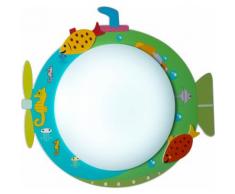 Jens Stolte Leuchten Wand- und Deckenleuchte, 1 flg., »U-Boot«, bunt, Unisex, Metall/Kunststoff