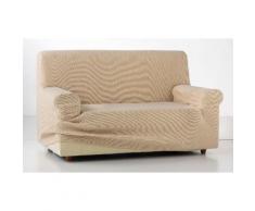 Sofahusse, Zebra Textil, »Orion«, mit leicht samtartiger Oberfläche, natur, beige