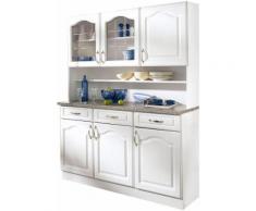 Küchenbuffet »Linz«, 150 cm Breite, weiß, Weiß