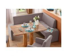 Home affaire Truhen-Eckbank »Bologna«, klein, braun, Microfaser
