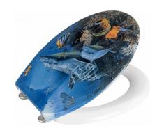 WENKO WC-Sitz »Sea Life«, bunt, Mehrfarbig