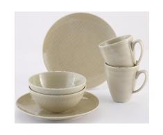 Alexander Herrmann Frühstück-Set »MIX«, 6-teilig, Porzellan, Made in Germany, natur, Unisex, cream