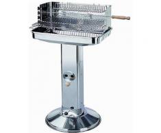 EL FUEGO Holzkohlegrill, »Austin«, silberfarben, Unisex, silberfarben