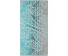 Handtücher, Cawö, »Noblesse Paisley«, mit Paisley-Design, blau, aquamarin