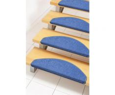 Stufenmatte, Hanse Home, »Shashi«, einfarbig, Kurzflor, getuftet, blau, Blau