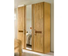Home affaire Kleiderschrank »Sarah«, natur, Unisex, 3-türig, Breite 142 cm