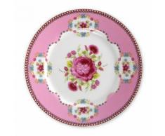 Speiseteller »Shabby Chic« (6er-Set), PiP Studio, rosa, pink