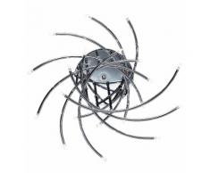 Honsel Leuchten Deckenleuchte, 20flg., »STAR«, silberfarben, Unisex, Metall, chromfarben