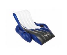 Lounge, »Floating Recliner Lounge«, Intex, Farb-Set, Unisex, blau-weiß