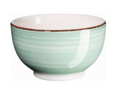 Domestic by Maeser Frühstück-Set Keramik, 18 Teile, »BEL TEMPO«, grün, Unisex, hellgrün