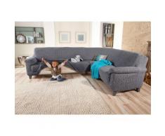 Sofahusse, Gaico, »Paula«, mit Riffel-Optik, grau, anthrazit