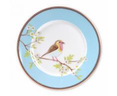 Speiseteller »Early Bird« (6er-Set), PiP Studio, blau, blau
