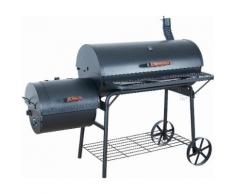 EL FUEGO Smoker-Holzkohlegrill, »Enola«, schwarz, Unisex, schwarz