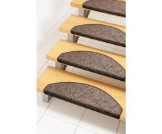 Stufenmatte, Andiamo, »Mats«, Hoch-Tief-Effekt, getuftet (15 Stck.), braun, braun