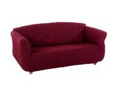 Sofahusse, Dohle & Menk, »Carla«, mit Jaquard-Oberfläche, rot, granat