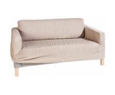 Sofahusse, Gaico, »Paula«, mit Riffel-Optik, natur, beige