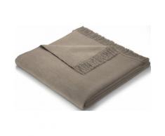Sofaläufer, Biederlack, »Cotton Cover«, mit Fransen versehen, braun, taupe
